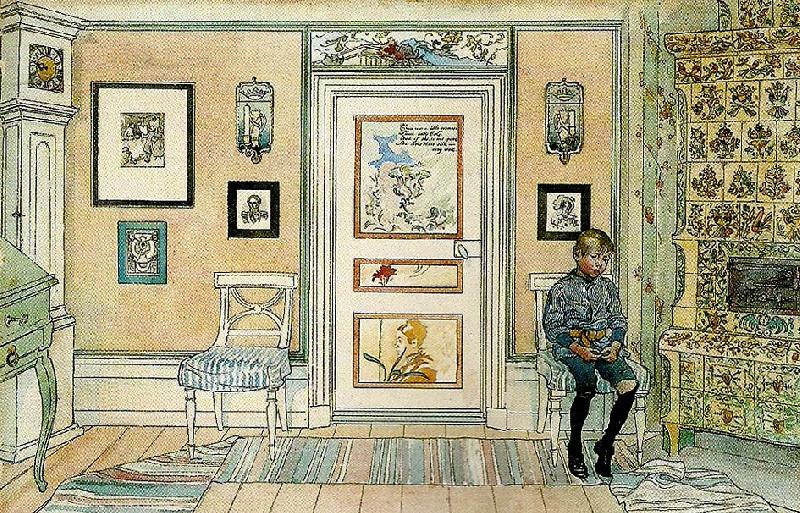 Carl Larsson skamvran oil painting picture